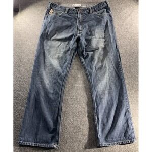 Vintage Paco Jeans Bootcut Size 36x30 Embroidered Jnco Skater Y2K